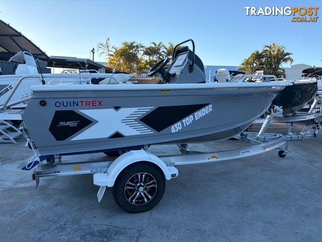 Quintrex 430 Top Ender + Yamaha F60HP FOUR STROKE - IN STOCK NOW