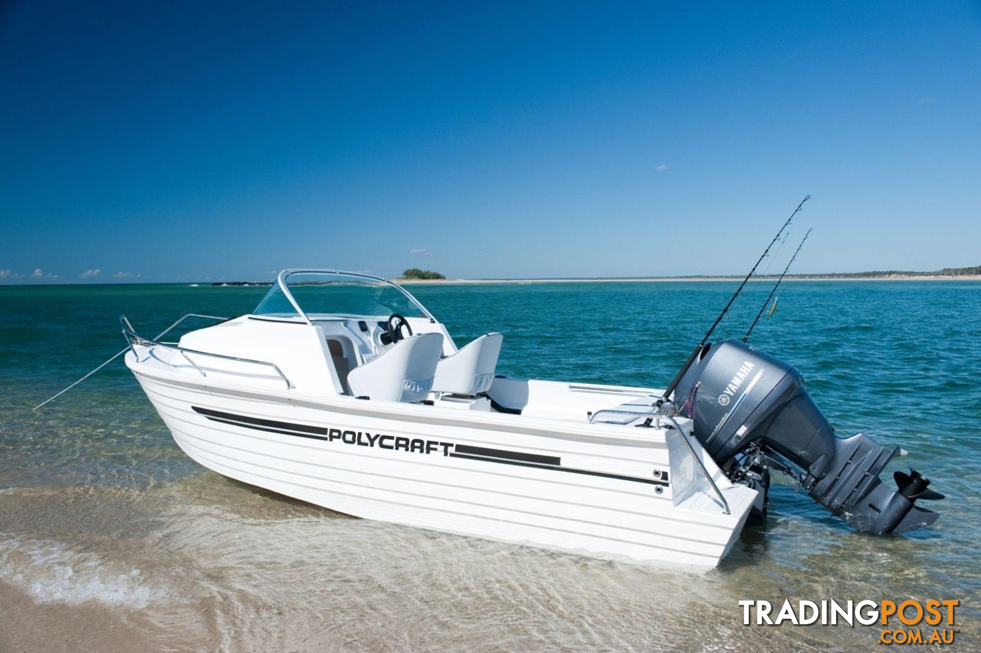 Polycraft 530 Warrior Cuddy Cabin + Yamaha F130hp 4-Stroke - Pack 1 for sale online prices