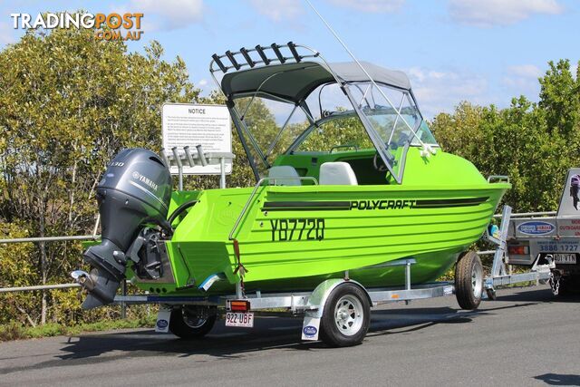 Polycraft 530 Warrior Cuddy Cabin + Yamaha F130hp 4-Stroke - Pack 1 for sale online prices