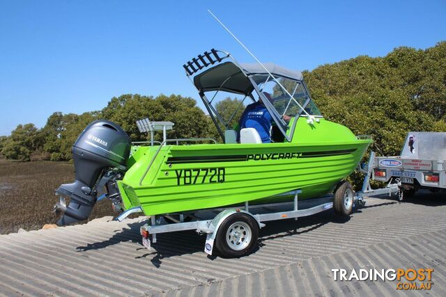 Polycraft 530 Warrior Cuddy Cabin + Yamaha F130hp 4-Stroke - PACK 1 FOR SALE