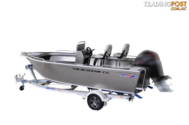Quintrex 530 Renegade CC(Centre Console) + Yamaha F115hp 4-Stroke - Pack 3 for sale online prices