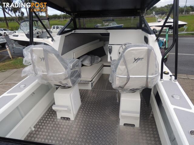 Yellowfin 5800 Folding Hard Top + Yamaha F115hp 4-Stroke - Pack 1 for sale online prices