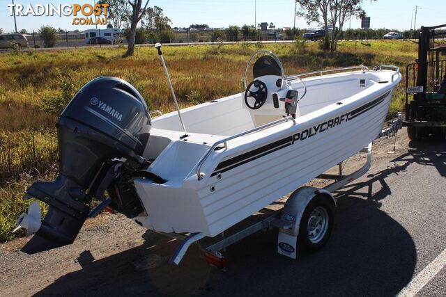 Polycraft 480 Brumby Centre/Rear Console + Yamaha F60hp 4-Stroke - Pack 1 for sale online prices