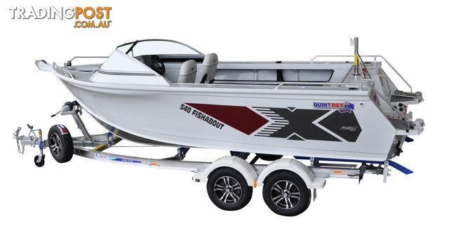 Quintrex 540 Fishabout + Yamaha F130HP 4-Stroke - Pack 3 for sale online prices