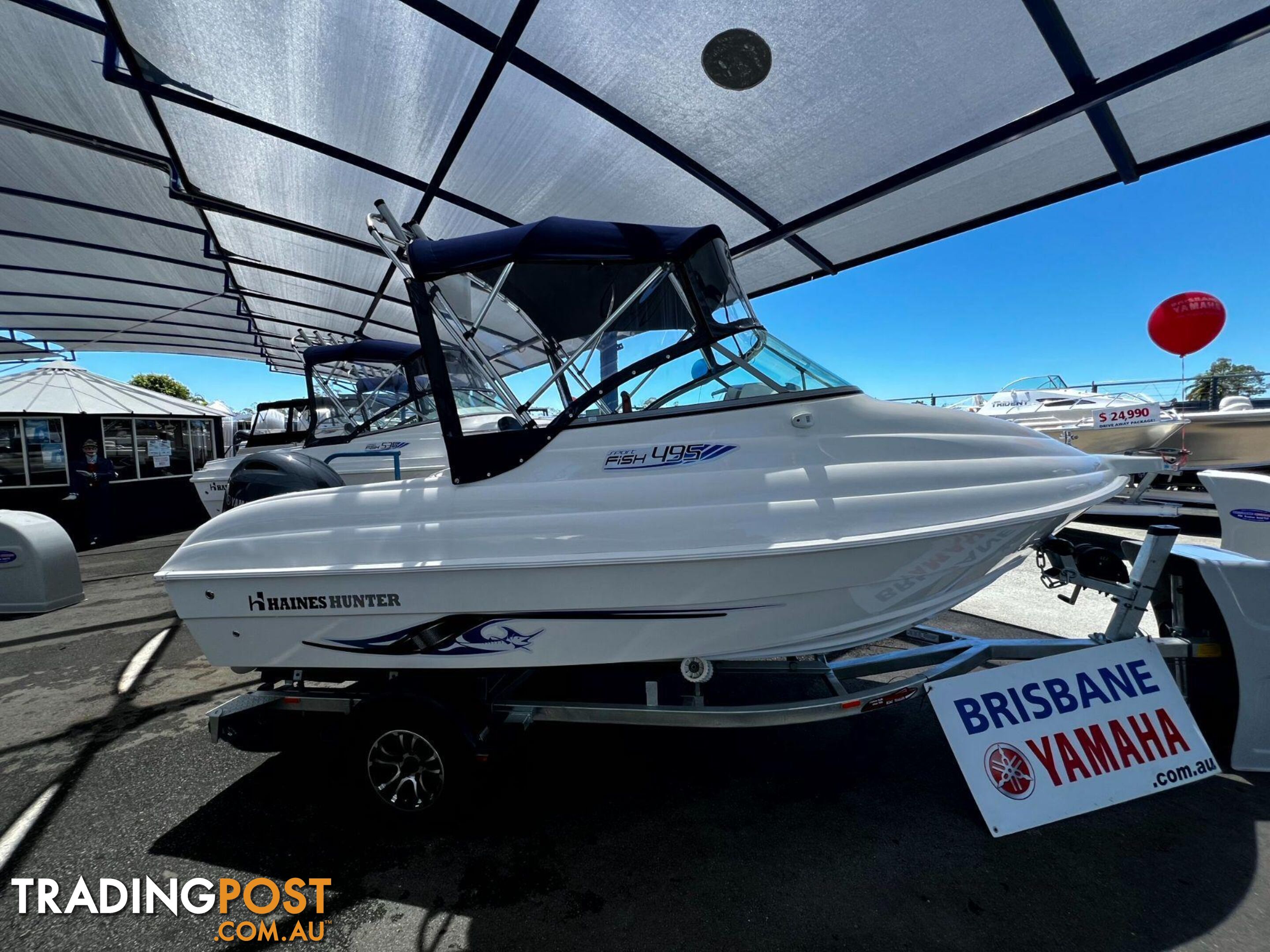 Haines Hunter 495 Sport Fish + Yamaha F90HP 4-Stroke - STOCK BOAT for sale online prices