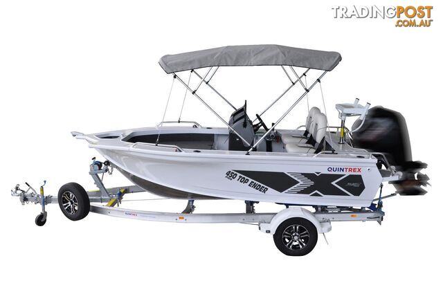 Quintrex 450 Top Ender PRO + F75hp 4-Stroke - PRO Pack for sale online prices