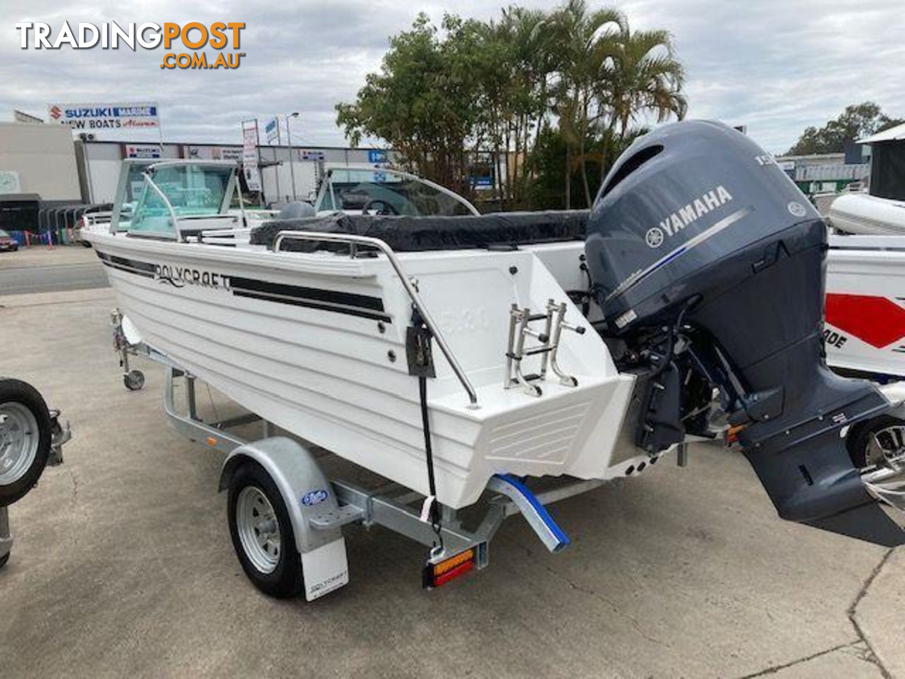 Polycraft 530 Warrior Frontrunner + Yamaha F115hp 4-Stroke - Pack 2 for sale online prices