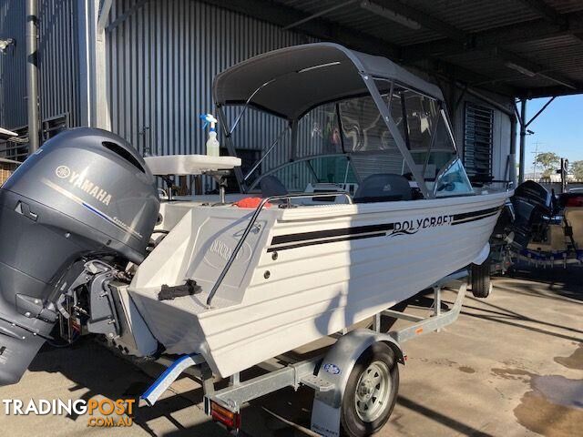 Polycraft 530 Warrior Frontrunner + Yamaha F115hp 4-Stroke - Pack 2 for sale online prices