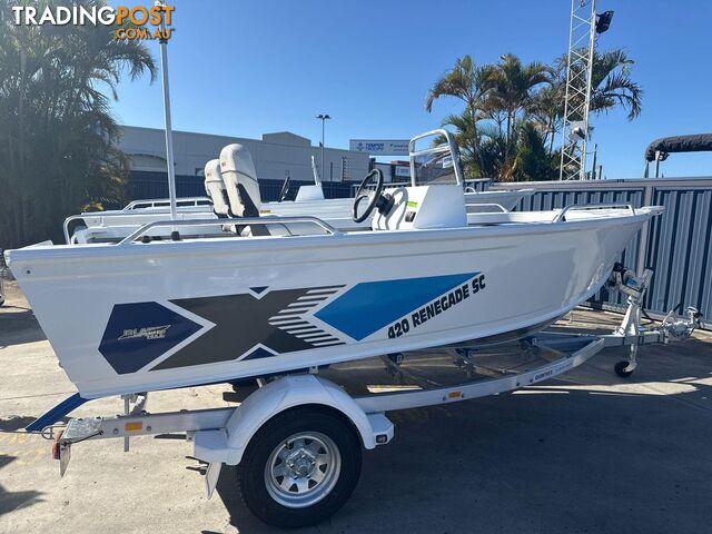 Quintrex 420 Renegade SC + Yamaha F50HP - In Stock Now