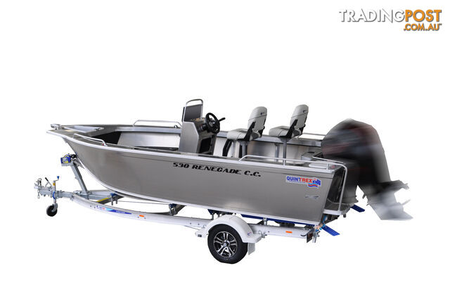 Quintrex 530 Renegade CC(Centre Console) + Yamaha F115hp 4-Stroke - Pack  1 for sale online prices
