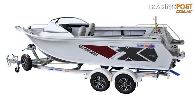 Quintrex 540 Fishabout + Yamaha F130HP 4-Stroke - Pack 4 for sale online prices