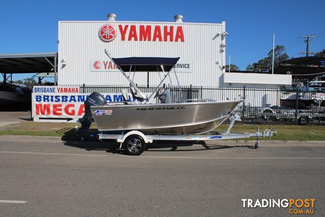 Quintrex 440 Renegade CC(Centre Console) + Yamaha F60hp 4-Stroke - Pack 3 for sale online prices