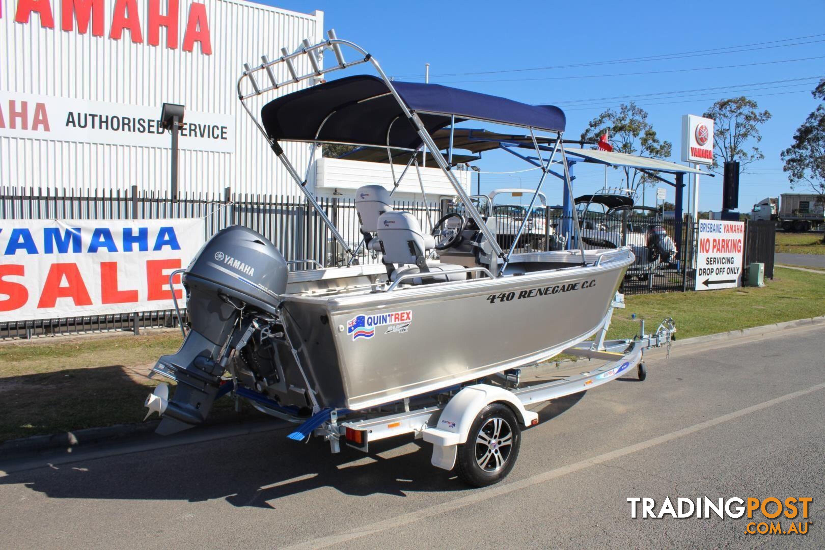 Quintrex 440 Renegade CC(Centre Console) + Yamaha F60hp 4-Stroke - Pack 3 for sale online prices