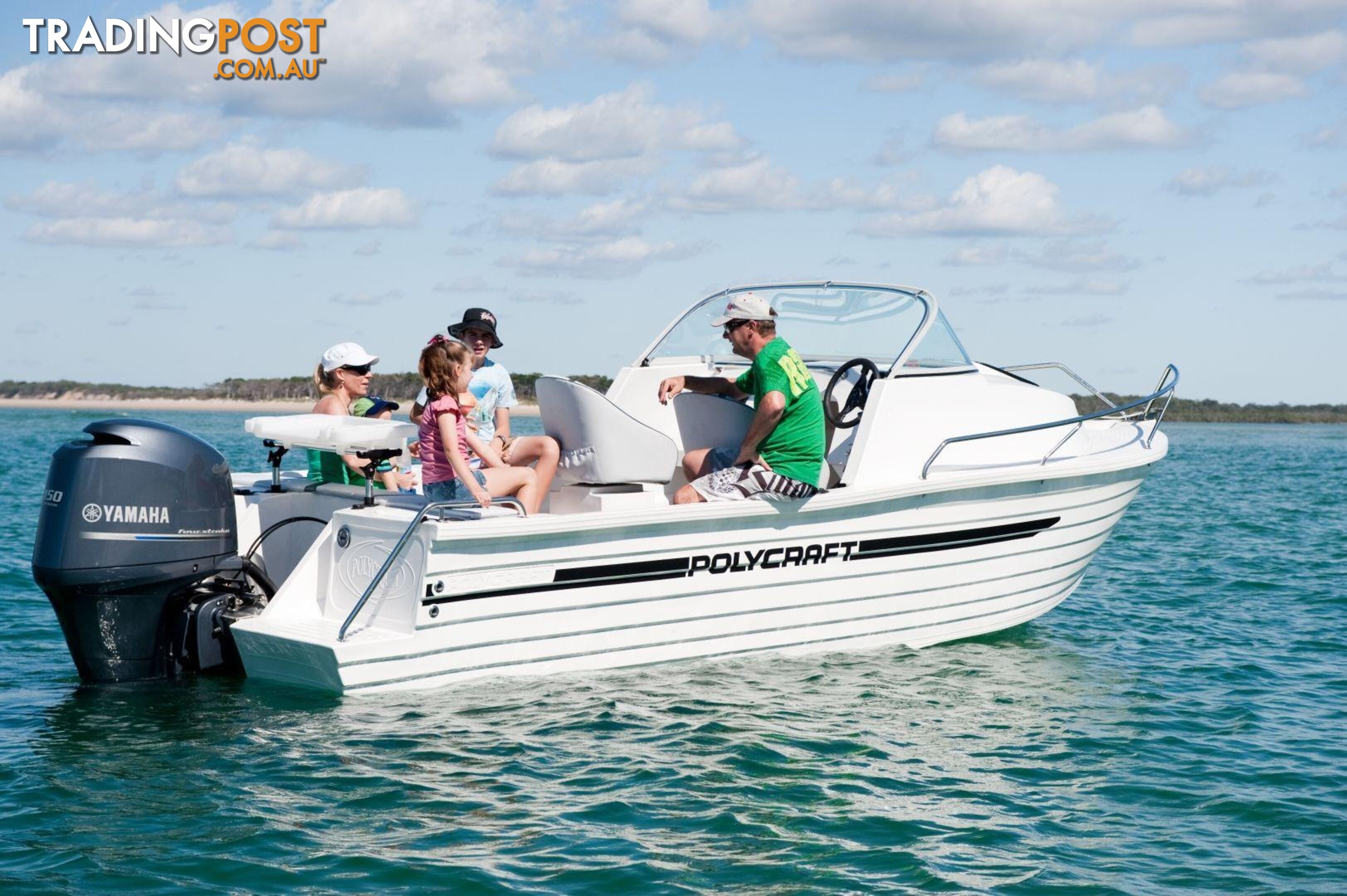 Polycraft 599 Frontier Cuddy Cabin + Yamaha F150hp 4-Stroke - Pack 4 for sale online prices