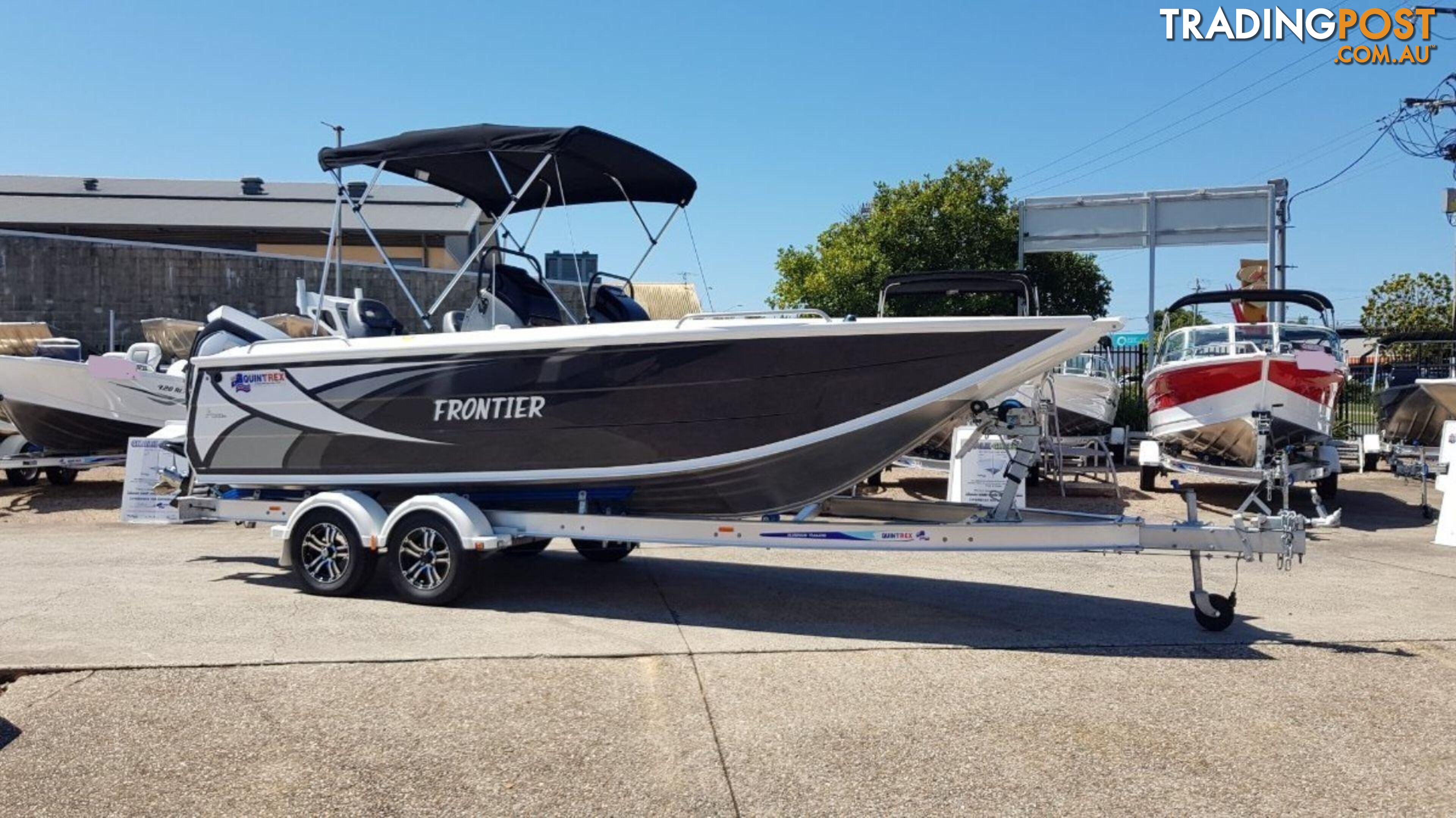 Quintrex 590 Frontier SC + Yamaha F130hp 4-Stroke - Pack 1 for sale online prices