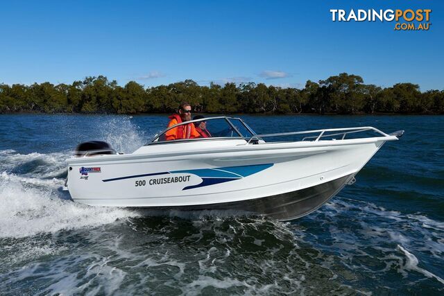Quintrex 500 Cruiseabout + Yamaha F90hp 4-Stroke - Pack 2 for sale online prices