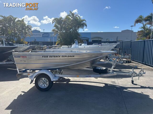 Quintrex F350 Outback Explorer + Yamaha F15HP - IN STOCK NOW