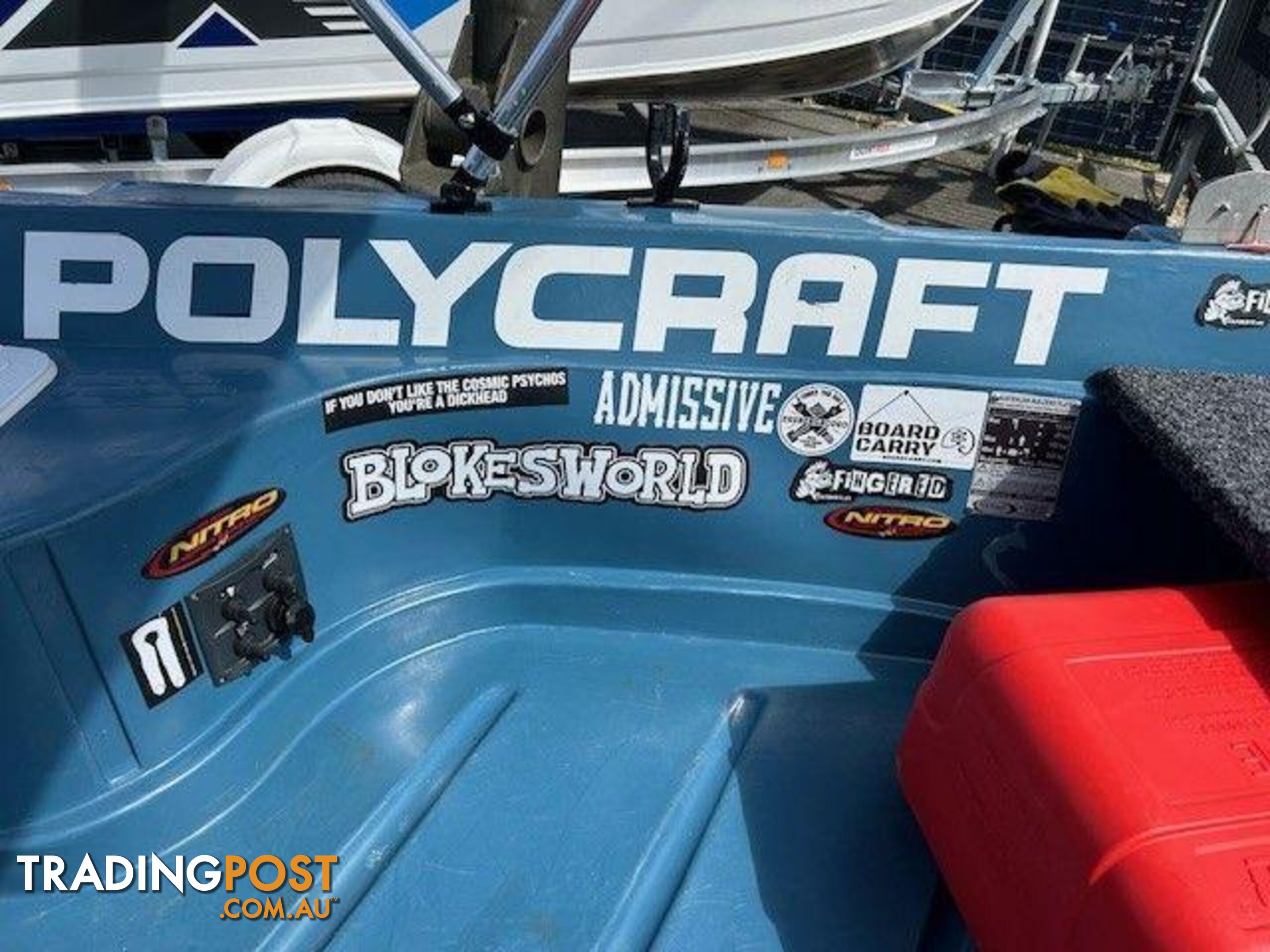 BLOKESWORLD POLYCRAFT 300 TUFF TENDER IS FOR SALE!!!