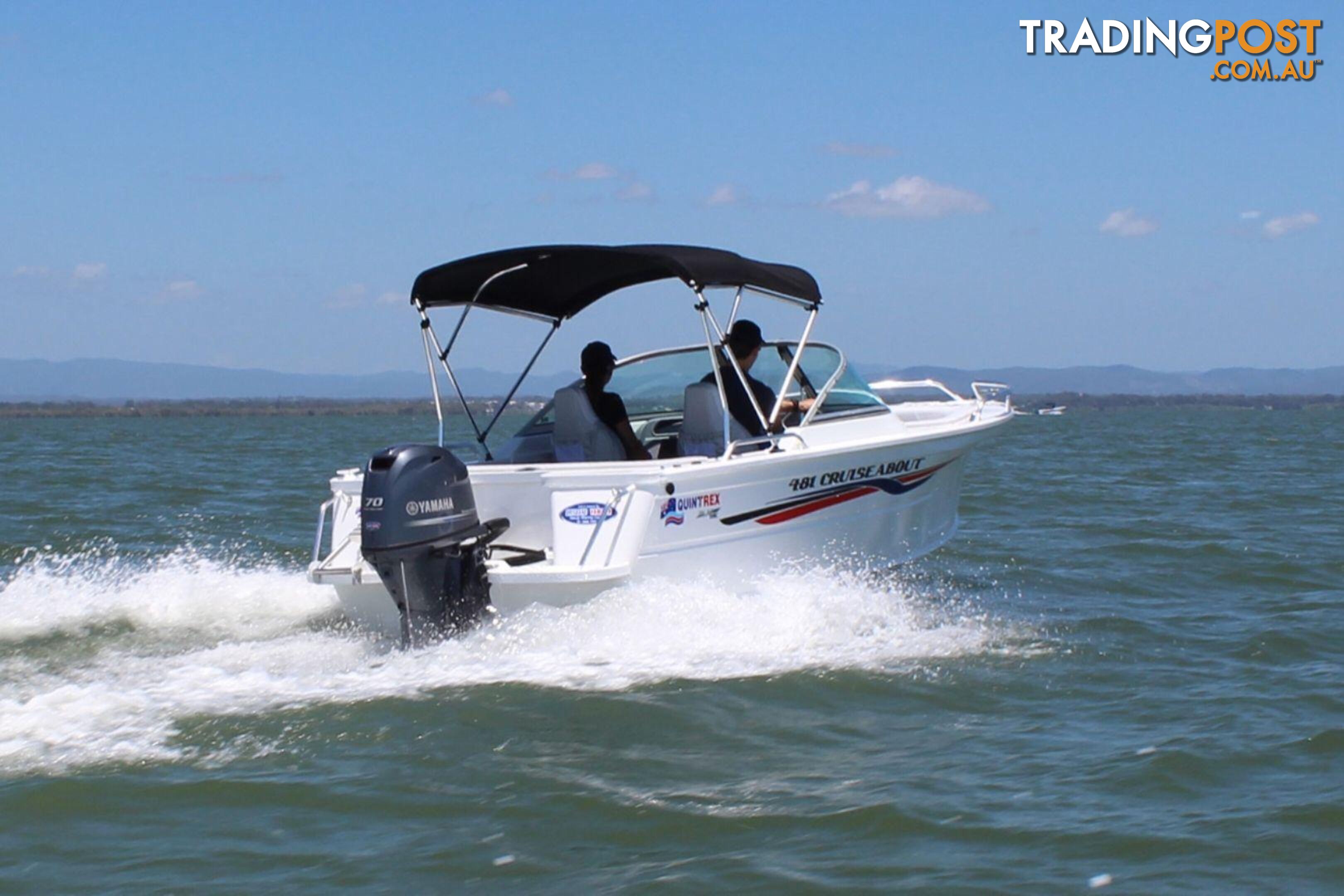 Quintrex Cruiseabout 481 + Yamaha F70hp 4-Stroke - Pack 2 for sale online prices