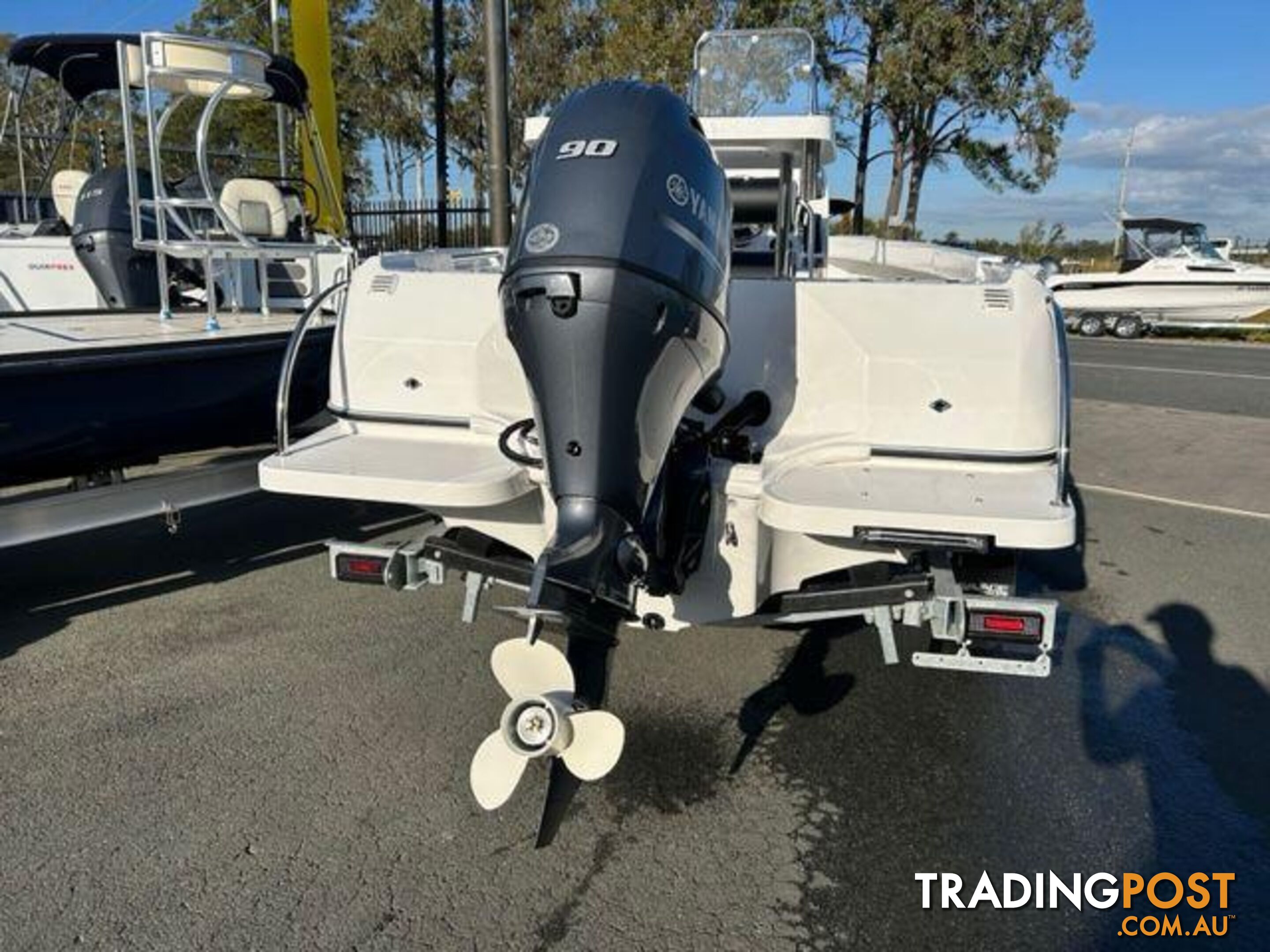 NEW 2024 EVOLUTION 500 AXIS CENTRE CONSOLE WITH YAMAHA 75HP  FOR SALE