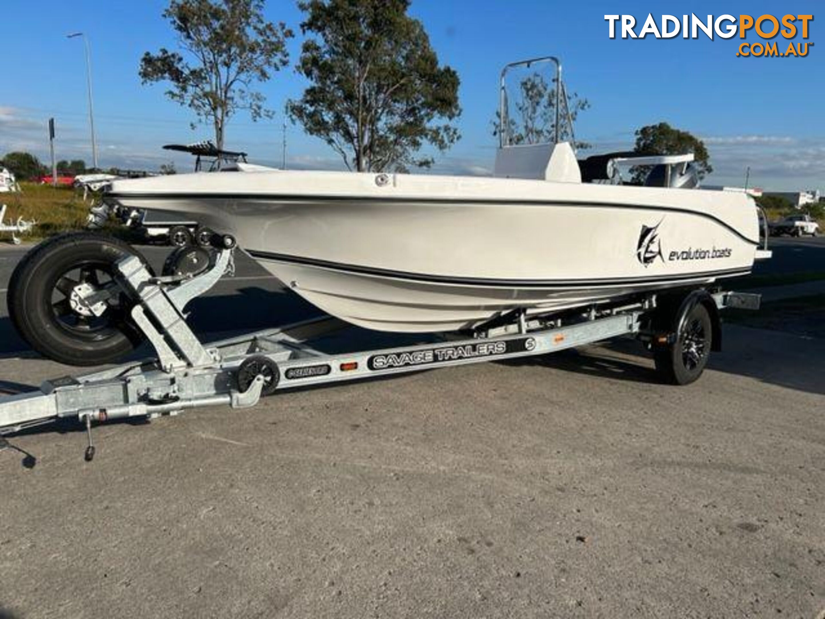 NEW 2024 EVOLUTION 500 AXIS CENTRE CONSOLE WITH YAMAHA 75HP  FOR SALE