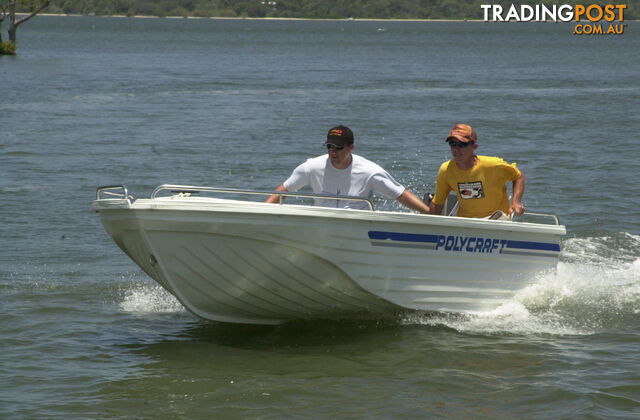POLYCRAFT 410 CHALLENGER  Open Boat Powered by a Yamaha F40 Package  2