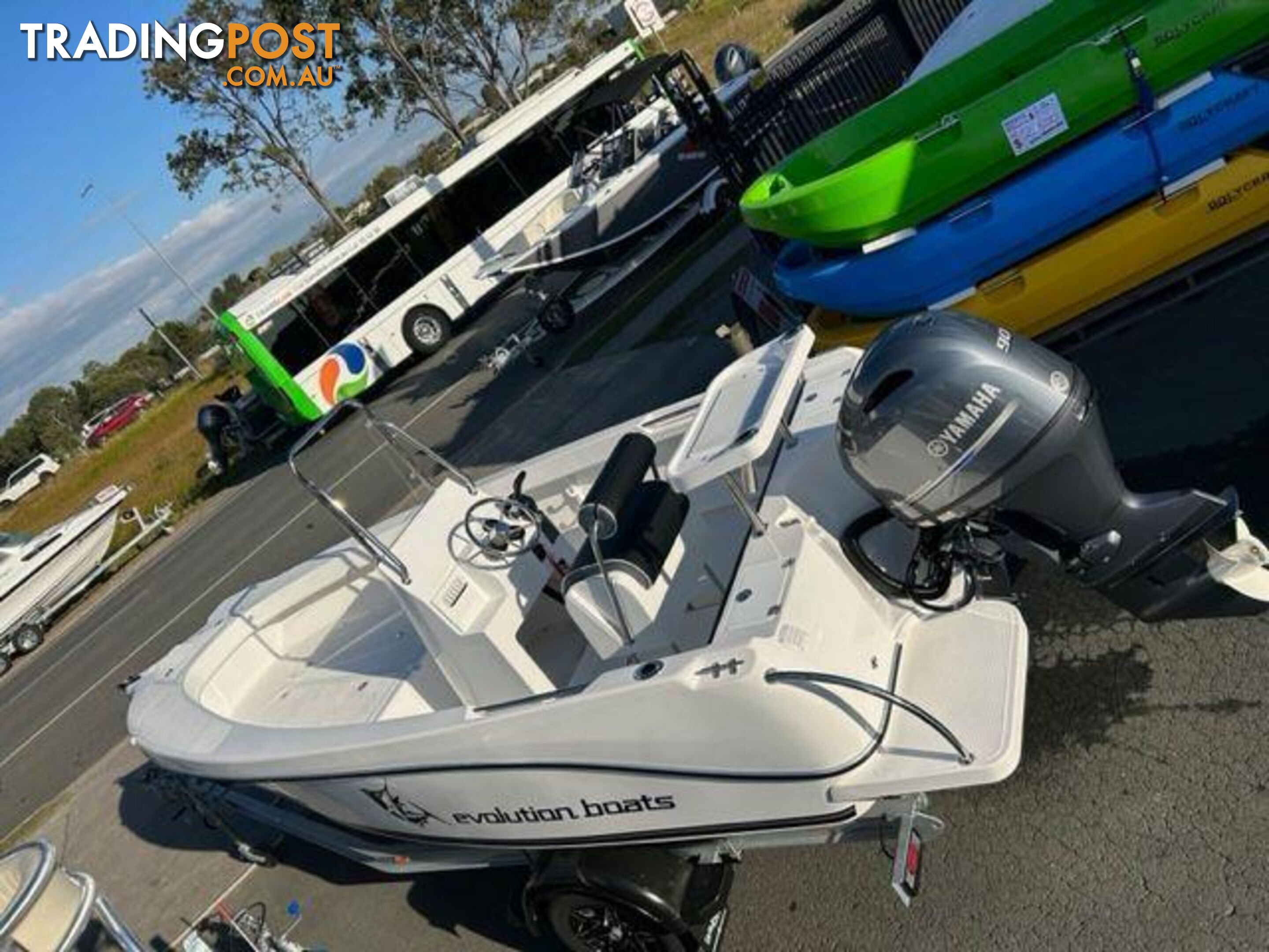 NEW 2024 EVOLUTION 500 AXIS CENTRE CONSOLE WITH YAMAHA 90HP  FOR SALE