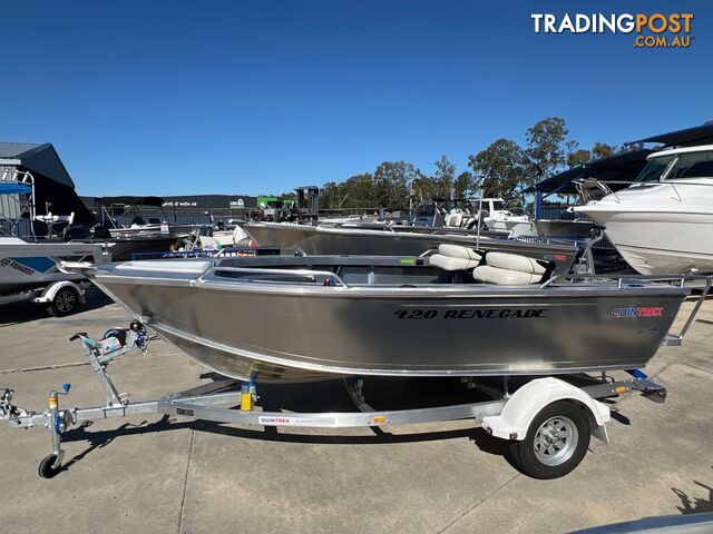 Quintrex 420 Renegade TS + Yamaha F50HP - In Stock Now