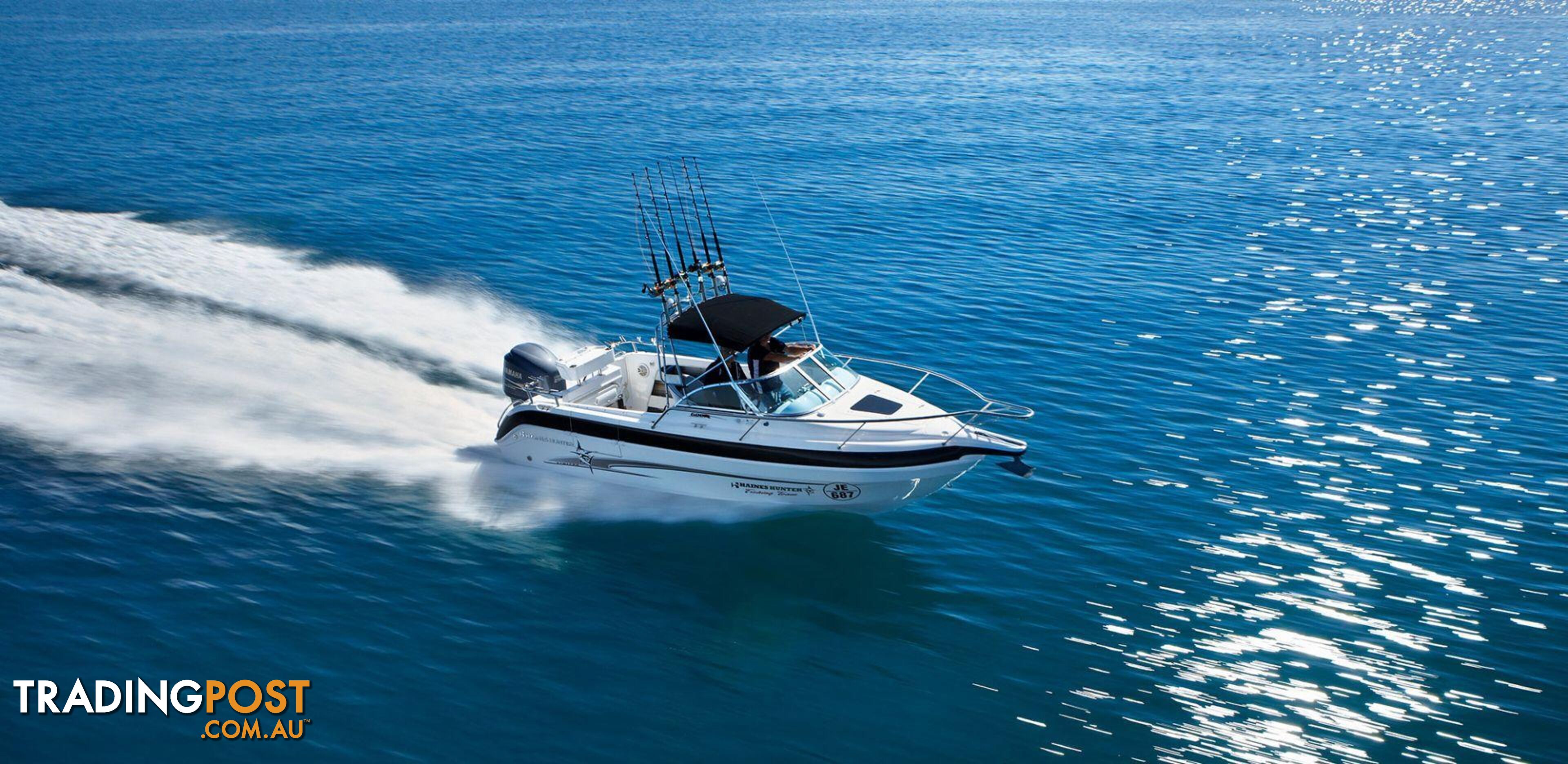 Haines Hunter 600R + Yamaha F200hp 4-Stroke - Pack 2 for sale online prices