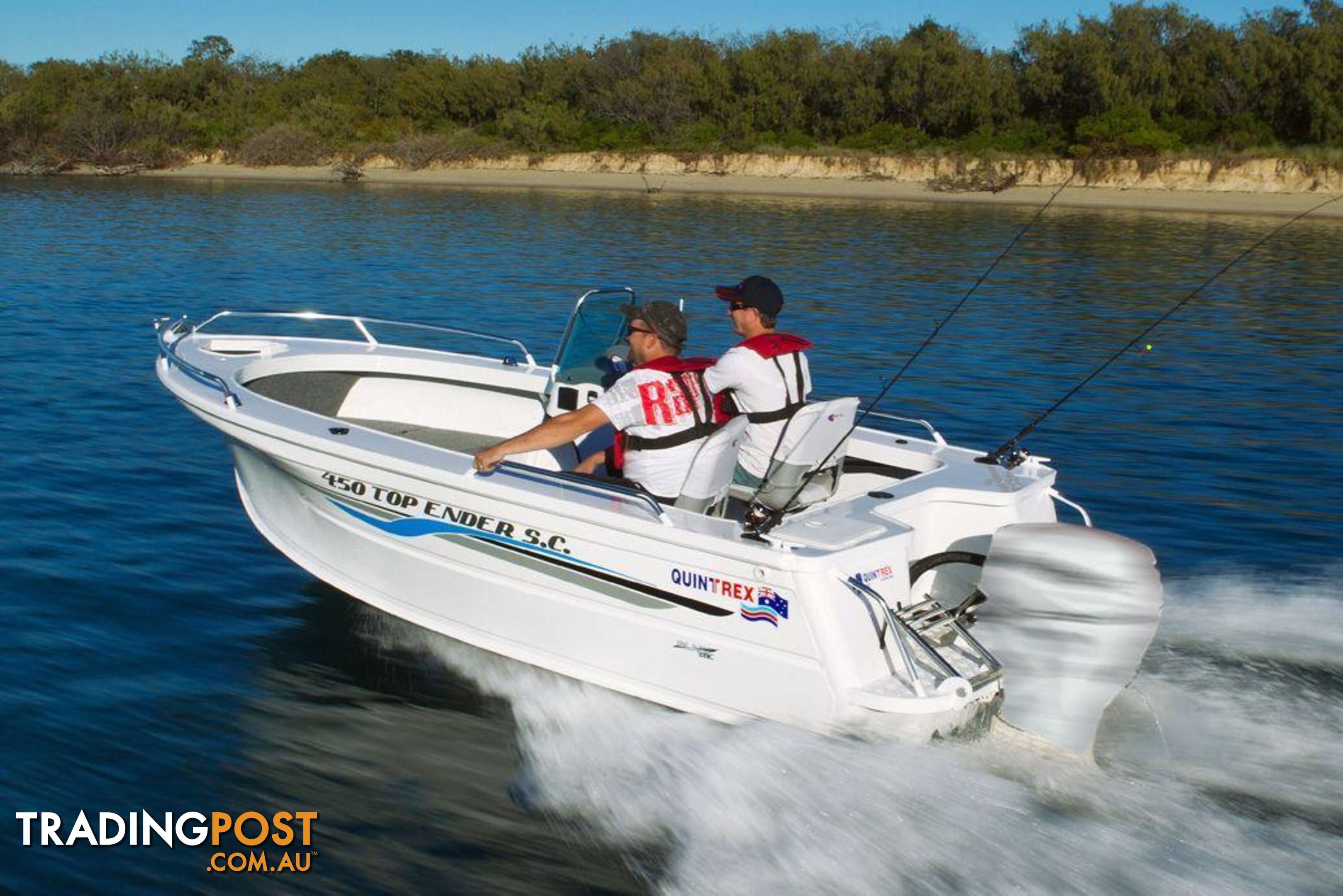 Quintrex 450 Top Ender + F70hp 4-Stroke - Pack 3 for sale online prices