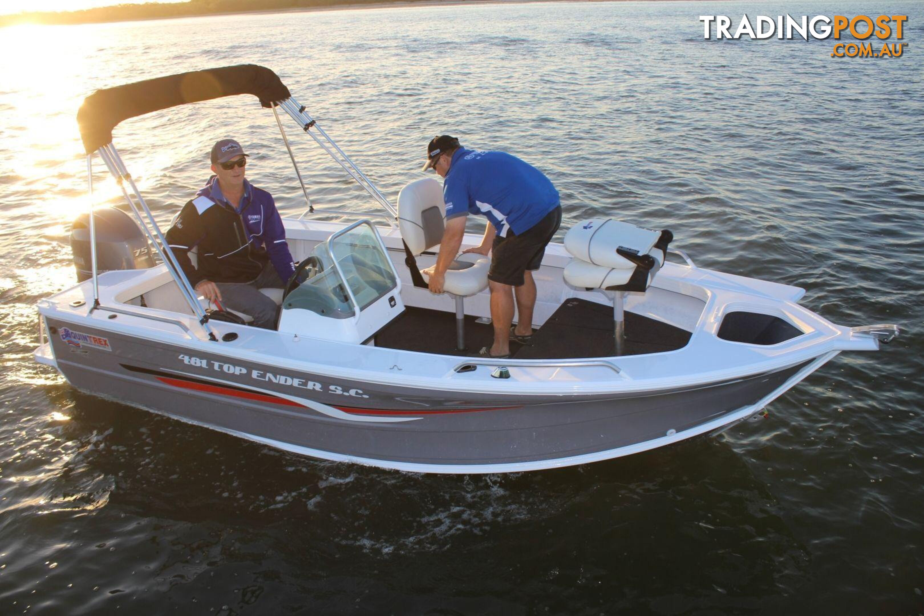 Quintrex 481 Top Ender + Yamaha F90hp 4-Stroke - Pack 3 for sale online prices