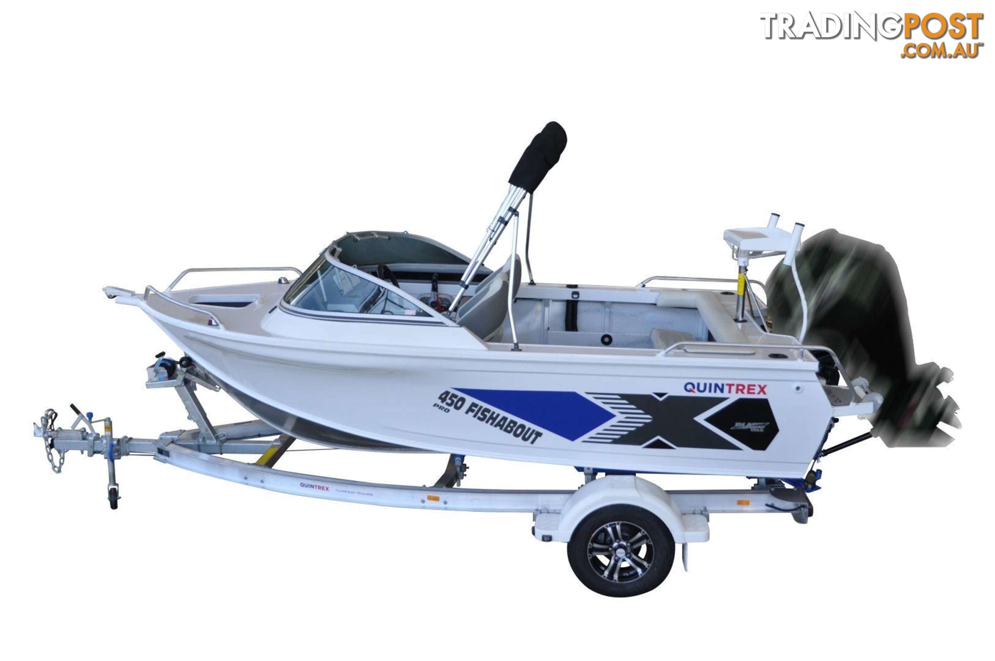 Quintrex 450 Fishabout PRO+ Yamaha F70hp 4-Stroke - PRO Pack for sale online prices