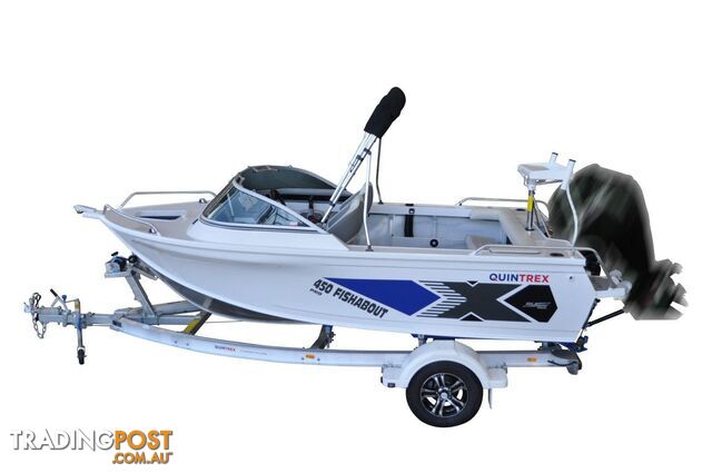 Quintrex 450 Fishabout PRO+ Yamaha F70hp 4-Stroke - PRO Pack for sale online prices