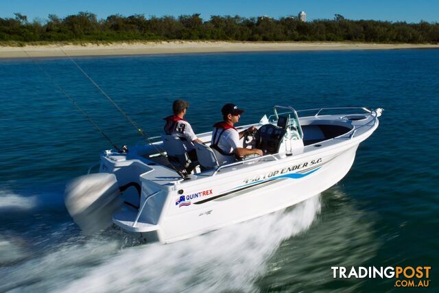 QUINTREX 450 TOP ENDER PACK 1 F60HP 4-STROKE YAMAHA FOR SALE