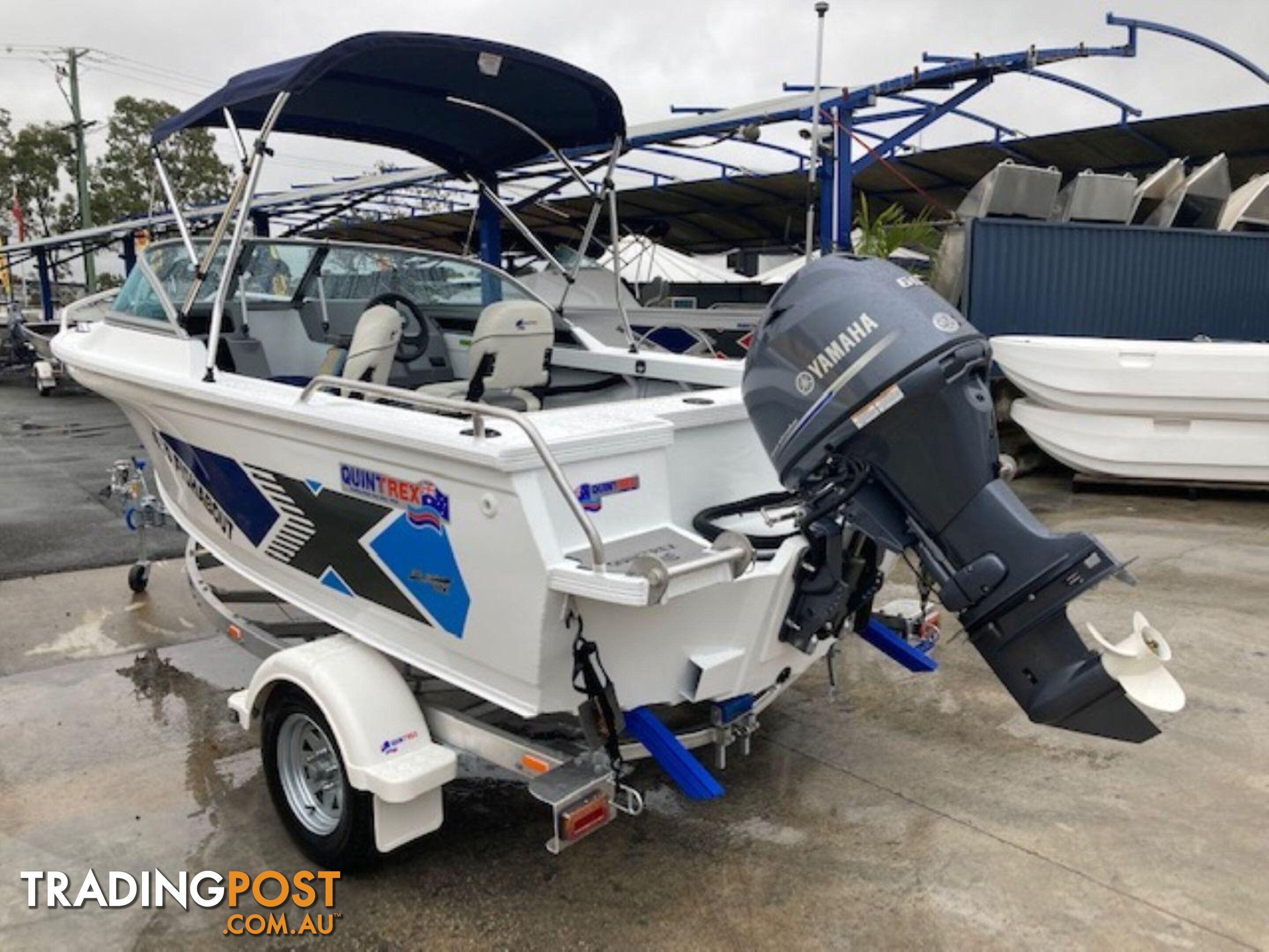 Quintrex 430 Fishabout + Yamaha F60hp 4-Stroke - Pack 2 for sale online prices