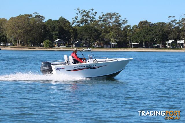 Quintrex 460 Renegade PRO SC(Side Console) + Yamaha F75hp 4-Stroke - PRO Pack for sale online prices