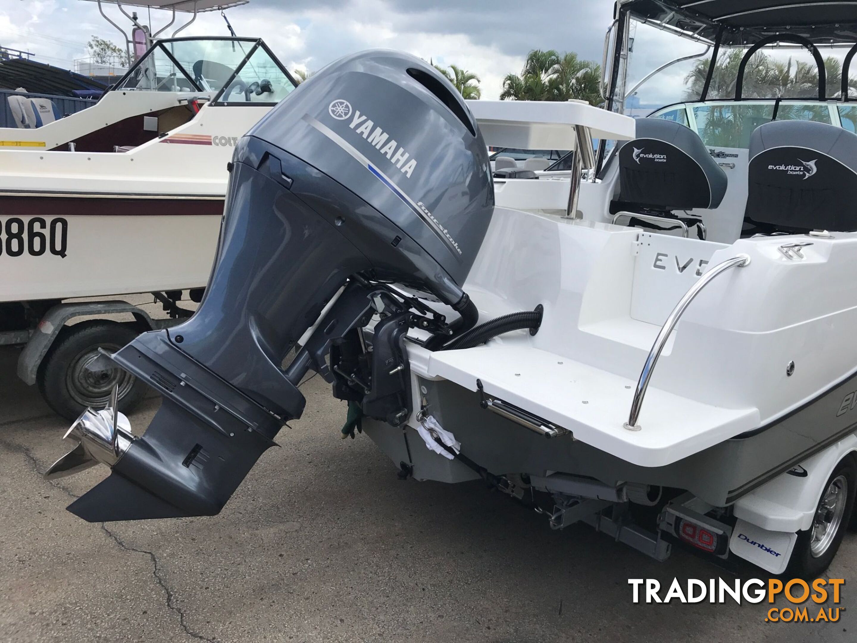 NEW 2024 EVOLUTION 552 GOLD CUDDY WITH YAMAHA 130HP FOURSTROKE FOR SALE