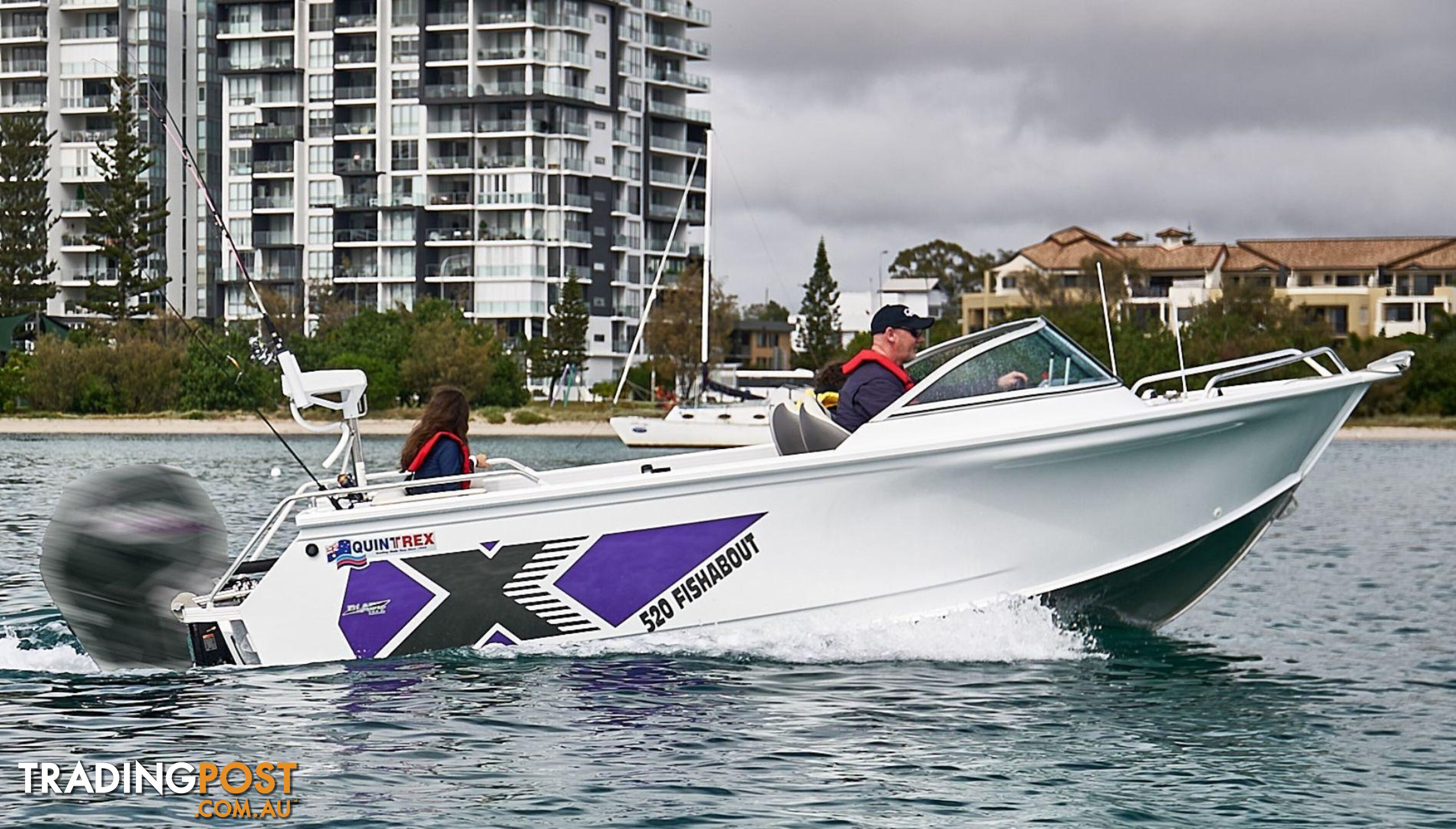 Quintrex 520 Fishabout + Yamaha F115hp 4-Stroke - Pack 3 for sale online prices