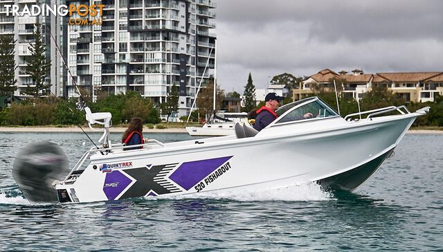 Quintrex 520 Fishabout + Yamaha F115hp 4-Stroke - Pack 3 for sale online prices