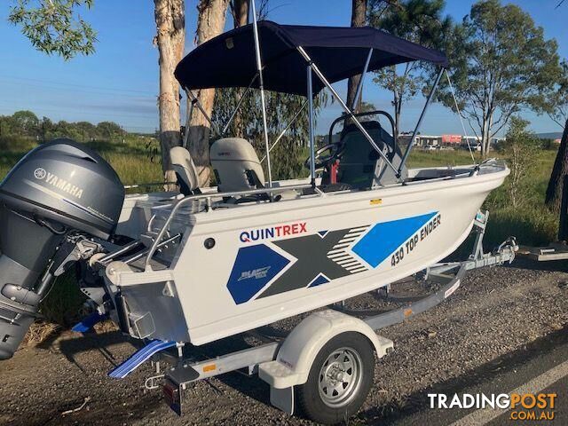 Quintrex 430 Top Ender Pro with  Yamaha F60 EFI 4 Stroke Pro pack