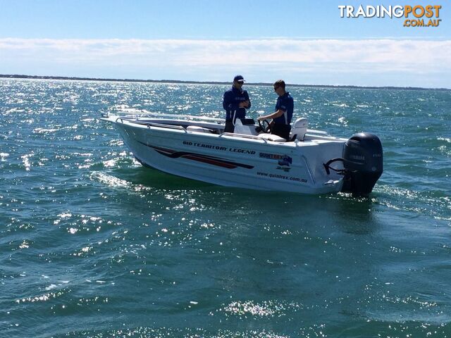 Quintrex 610 Territroy Legend + Yamaha F150HP 4-Stroke - Pack 1 for sale online prices