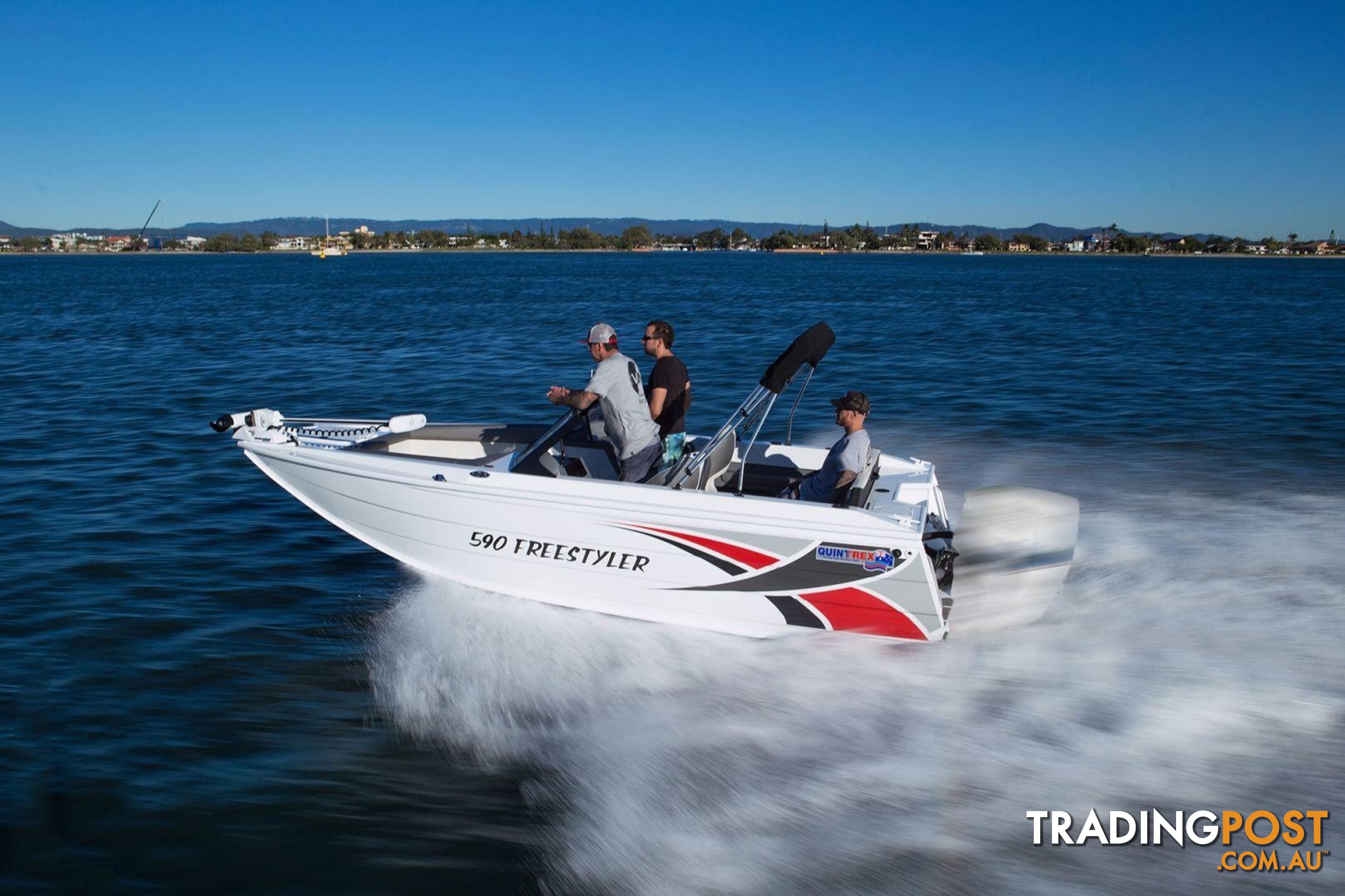 Quintrex 590 Freestyler + Yamaha F130hp 4-Stroke - Pack 1 for sale online prices