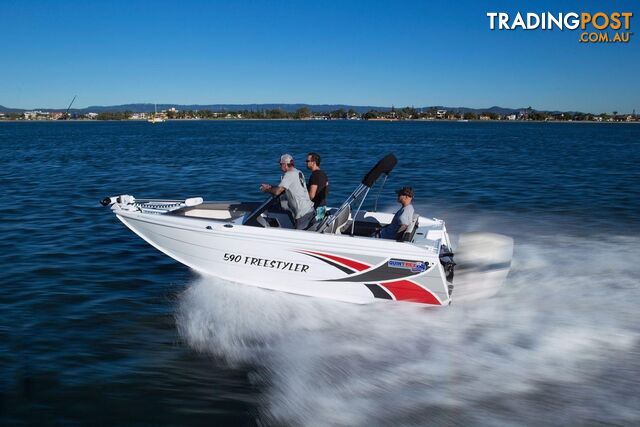 Quintrex 590 Freestyler + Yamaha F130hp - PACK 1 FOR SALE