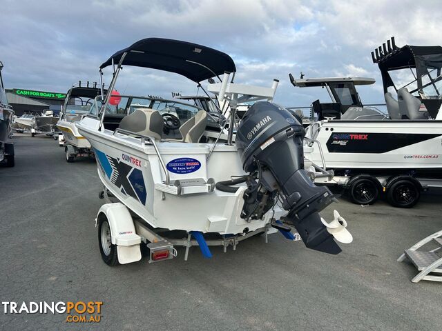 USED 2023 QUINTREX 430 FISHABOUT WITH YAMAHA F60 FOURSTROKE FOR SALE