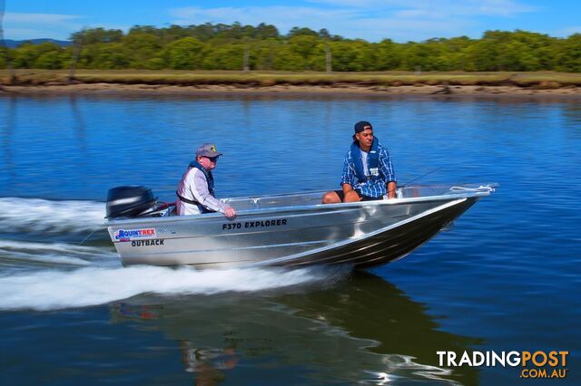 Quintrex F370 Outback Explorer + Yamaha F25hp 4-Stroke - Pack 3 for sale with online prices