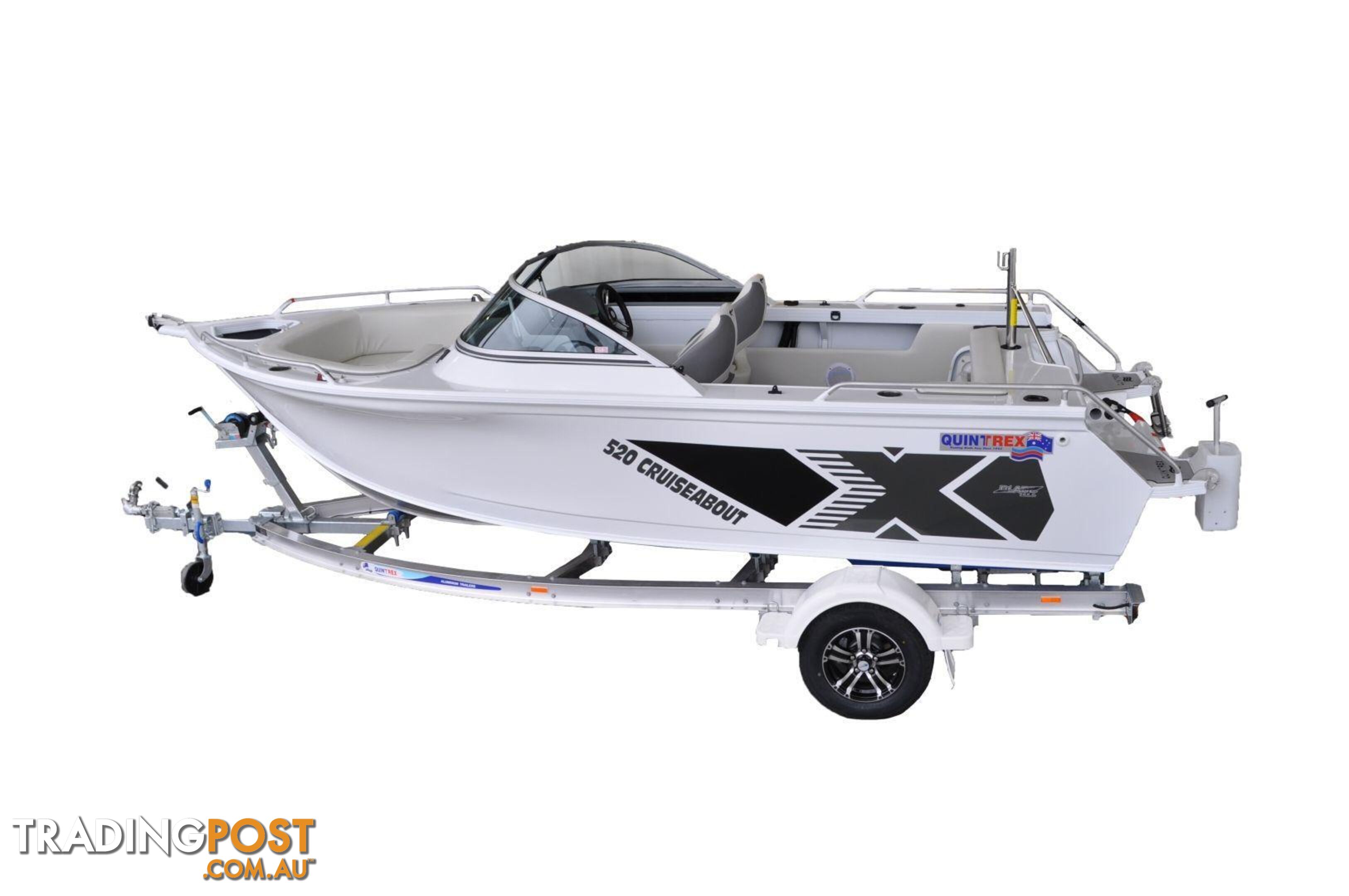 Quintrex 520 Cruiseabout PRO + Yamaha F115hp 4-Stroke - PRO Pack for sale online prices