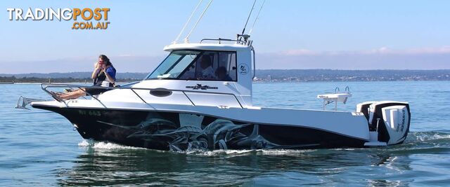 NEW 2024 EVOLUTION  ENCLOSED WITH TWIN F150 YAMAHA FOURSTROKES FOR SALE