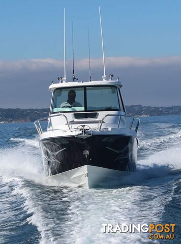 NEW 2024 EVOLUTION  ENCLOSED WITH TWIN F150 YAMAHA FOURSTROKES FOR SALE