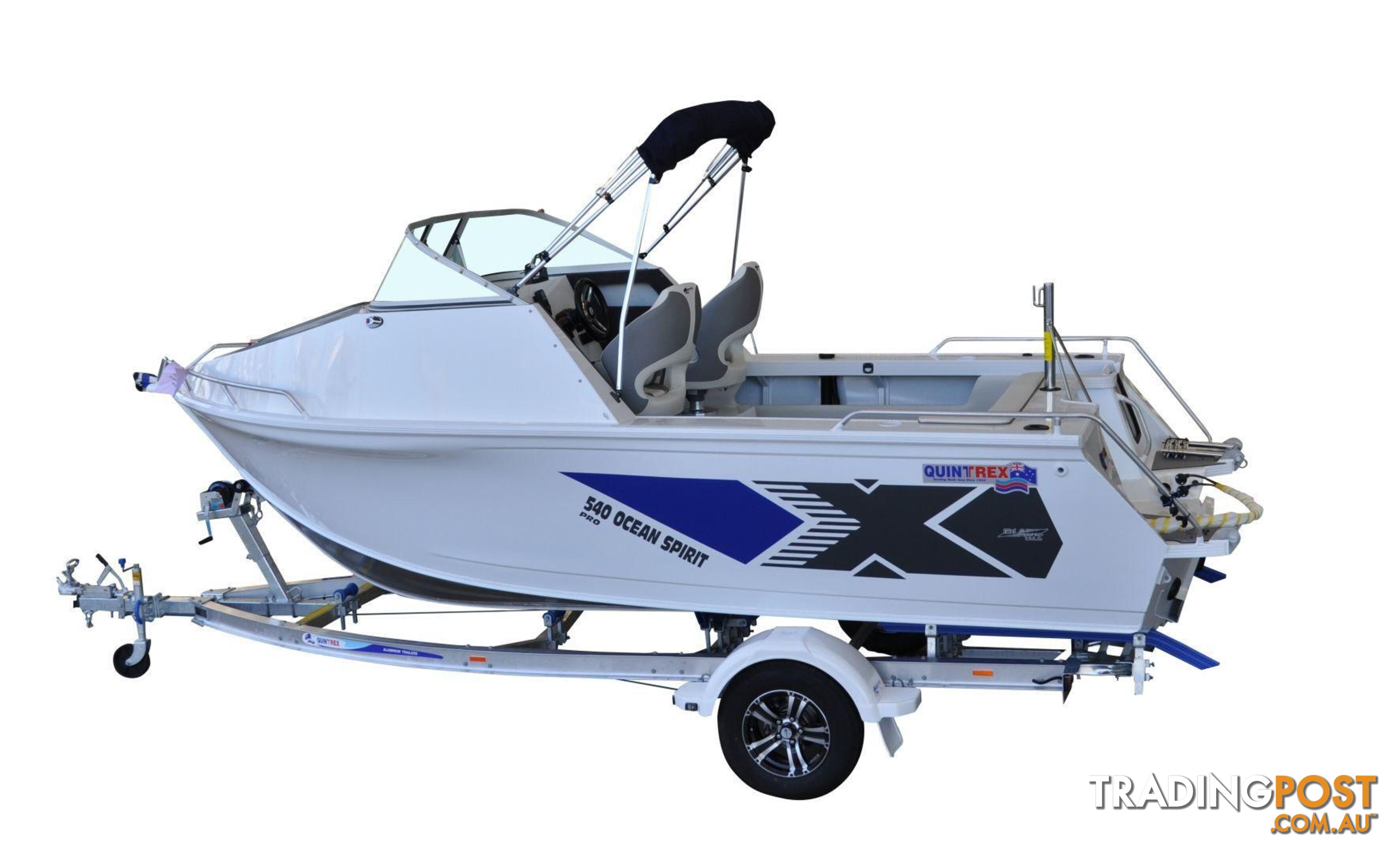 Quintrex 540 Ocean Spirit PRO + Yamaha F130hp 4-Stroke - PRO Pack for sale online prices