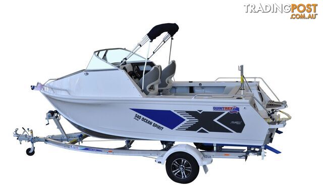 Quintrex 540 Ocean Spirit PRO + Yamaha F130hp 4-Stroke - PRO Pack for sale online prices